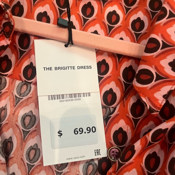 THE BRIGITTE DRESS by ZARA - Picture 6 of 7